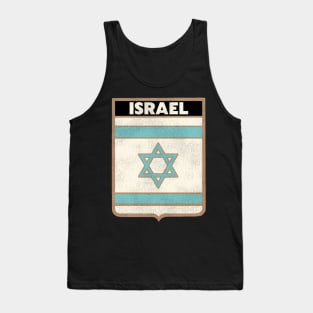 Israel Vintage Crest Travel Souvenir Tank Top